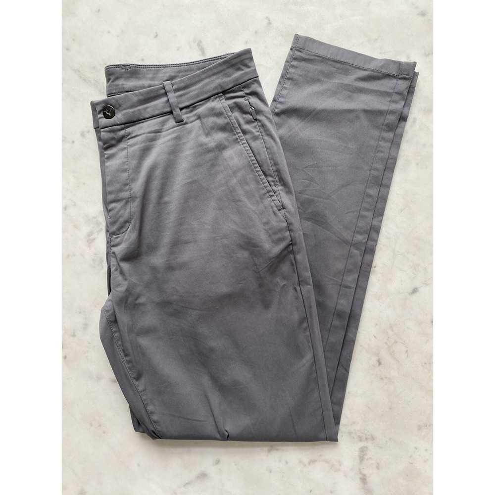 Bird Dogs Pants Mens 34x32 Gray Boom for Your Boomstick Performance Chino
